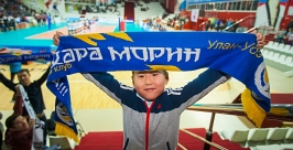 Юный болельщик Огородник Анна, UlanMedia