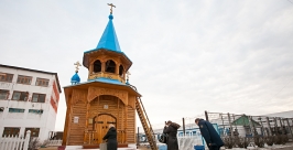Православная церковь на территории ИК-8 Анна Огородник, UlanMedia