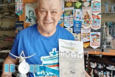 Космос в руках пенсионера из Улан-Удэ