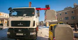 Два мусоровоза за день могут вывезти две трети мусора, вырабатываемого городом ежедневно Анна Огородник, UlanMedia