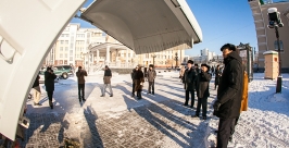 Администрация Улан-Удэ презентовала новые контейнеры для раздельного сбора мусора Анна Огородник, UlanMedia