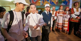 Во время работы форума Анна Огородник, UlanMedia