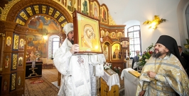 Праздник Крещения в отреставрированном храме в Троицке Анна Огородник, UlanMedia