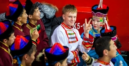 На празднике в ФСК Анна Огородник, UlanMedia