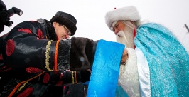 Встреча гостей Анна Огородник, UlanMedia