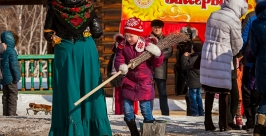 Проводили Масленицу Анна Огородник, UlanMedia