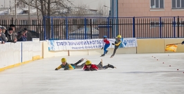 Соревнования по шорт-треку в Бурятии Анна Огородник, UlanMedia