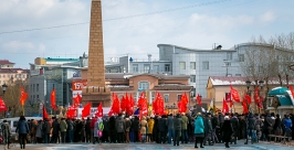 Митинг собрал около сотни человек Анна Огородник, UlanMedia