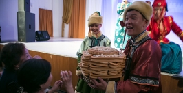 Монгольские артисты на сцене Филармонии Анна Огородник, UlanMedia