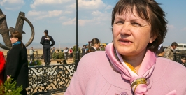 Митинг памяти погибшим милиционерам Бураеву Павлу и Пежемскому Александру Анна Огородник, UlanMedia