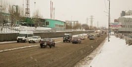 Снег завалил город  Анна Огородник, UlanMedia