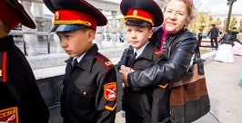 Презентация публичного отчета кадетской школы-интерната Анна Огородник, UlanMedia