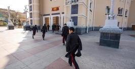 Презентация публичного отчета кадетской школы-интерната Анна Огородник, UlanMedia