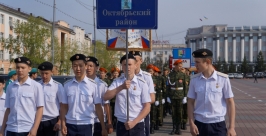  Школьники Улан-Удэ приняли участие военно-спортивной игре &quotПобеда&quot Екатерина Демина ИА UlanMedia