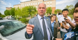 По туристическим тропам пытался провести журналистов мэр Улан-Удэ Анна Огородник, UlanMedia