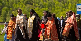 Крестный ход к месту чудотворного явления иконы Иоанна Предтечи Анна Огородник, UlanMedia