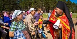 Крестный ход к месту чудотворного явления иконы Иоанна Предтечи Анна Огородник, UlanMedia