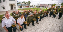 Забайкальским казакам торжественно вручили знамя в Улан-Удэ Анна Огородник, UlanMedia