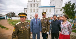 Забайкальским казакам торжественно вручили знамя в Улан-Удэ Анна Огородник, UlanMedia