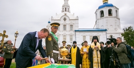 Забайкальским казакам торжественно вручили знамя в Улан-Удэ Анна Огородник, UlanMedia