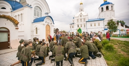 Забайкальским казакам торжественно вручили знамя в Улан-Удэ Анна Огородник, UlanMedia