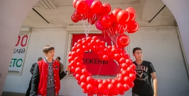 Cкульптурная композиция &quotСердце Дари&quot появилась в городе Улан-Удэ Анна Огородник, UlanMedia