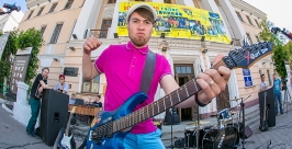 Концерт в поддержку фестиваля &quotГолос кочевников&quot дала группа &quotMusicband Krabы&quot в Улан-Удэ Анна Огородник, UlanMedia