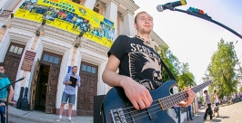 Концерт в поддержку фестиваля &quotГолос кочевников&quot дала группа &quotMusicband Krabы&quot в Улан-Удэ Анна Огородник, UlanMedia