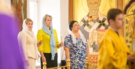 Государыня Великая Княгиня Мария Владимировна с визитом в Одигитриевском соборе Анна Огородник, UlanMedia