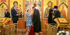 Государыня Великая Княгиня Мария Владимировна с визитом в Одигитриевском соборе Анна Огородник, UlanMedia