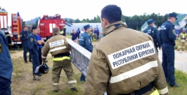 Сотрудники МЧС выявили самую лучшую пожарную команду Татьяна Хмелевская, для ИА UlanMedia