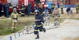 Сотрудники МЧС выявили самую лучшую пожарную команду Татьяна Хмелевская, для ИА UlanMedia