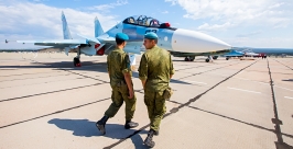 Авиашоу показали &quotРусские витязи&quot на праздновании юбилея авиазавода в Улан-Удэ Анна Огородник, UlanMedia
