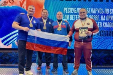 Вольник из Бурятии стал победителем среди ветеранов минспорт Бурятии