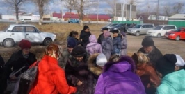 Жители о. Комсомольский вышли на митинг с требованием узаконить их дома в Улан-Удэ Екатерина Демина, UlanMedia