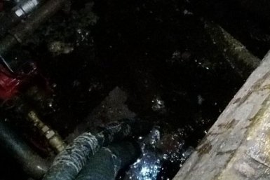 Наледные воды подтопили дом культуры в селе Бурятии
