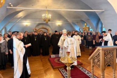 Митрополит Иосиф совершил чин прощения в Улан-Удэ Бурятская епархия