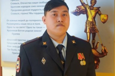 Ветеран СВО стал участковым в Улан-Удэ МВД Бурятии