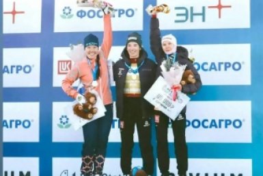 Алиса Жамбалова выиграла серебро на чемпионате России по лыжным гонкам Минспорт Бурятии