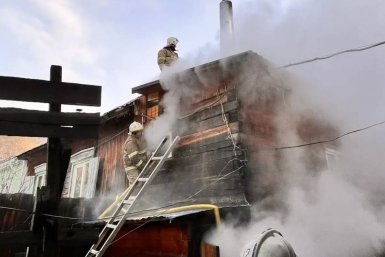 В Бурятии семья успела спасти детей при пожаре из-за котла агентство ГО и ЧС Бурятии
