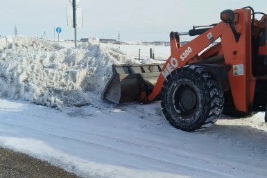 В Бурятии на прошлой неделе масштабно провели противогололёдные и противозаносные работы на ключевых региональных трассах минтранс Бурятии