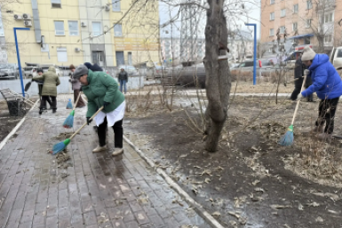 Улан-Удэ моется к лету: стартовал месячник чистоты
