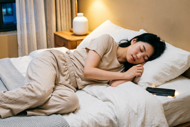 Дело не в излучении - почему нельзя спать с телефоном рядом с головой ИИ Qwen (18+)