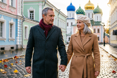 Названы 7 городов России, где идеально отдыхать после 50 лет Создано с помощью ИИ