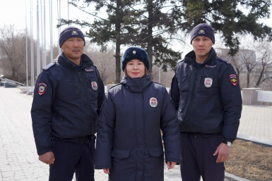 Москвичка поблагодарила полицейских Улан-Удэ за помощь