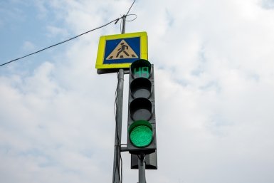 В Улан-Удэ на загруженном перекрестке изменили работу светофора 