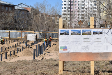 Глава Минздрава Бурятии проверила ход строительства нового приемного покоя БСМП БСМП им. В.В. Ангапова