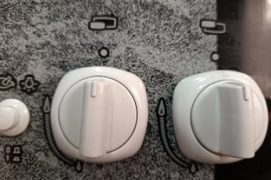 На 20 минут в раствор – ручки плиты как только с фабрики, ни липкости, ни жира