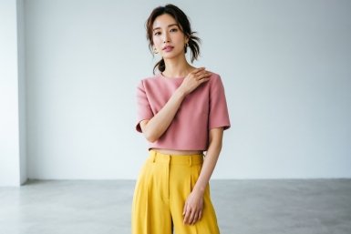 Микс этих оттенков в одежде — главный тренд весны-лета-2026: нежно и солнечно — выбор стилиста