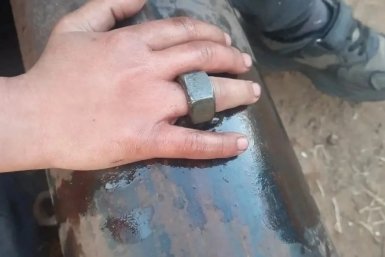 В Бурятии пожарные освободили палец ребёнка из гайки